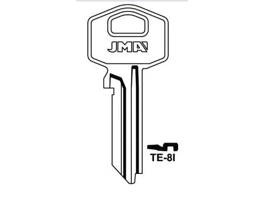 Jma Tyhjä avain Tsa22(Te-8I) Tesa