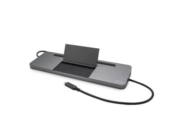 i-Tec - Dockningsstation - USB-C / Thunderbolt 3 - DP, HDMI, VGA - 1GbE - EU