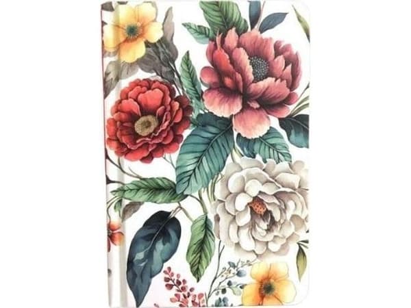 Notebook140x95 64K glatte blomster FRESH