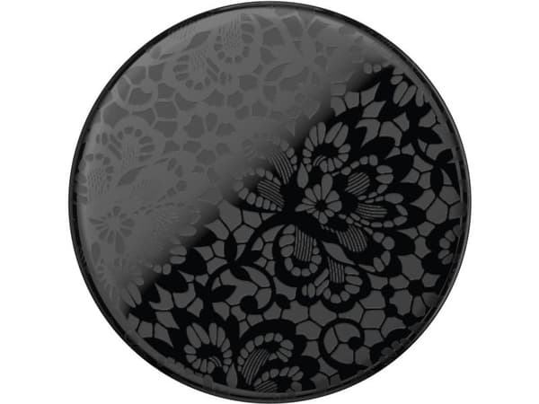 PopSockets PopGrip, Greb, Sort, Universel, 1 stk, 75 mm, 150 mm