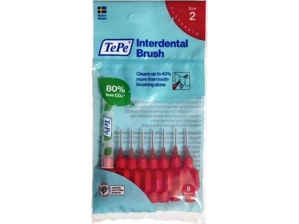 TePe ORIGINAL 0,5 mm CZERW.A_8 (8 stk)