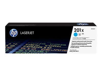 HP 201X lasertoner, 2 300 sidor, cyan