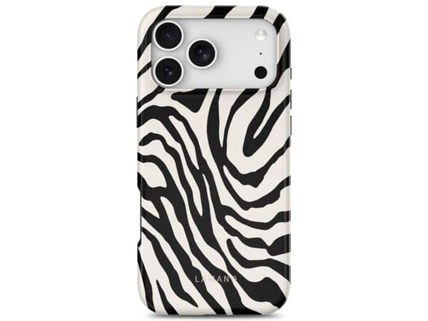 Tech-Protect Lamano MagSafe case for iPhone 18 Pro / 17 Pro - white and black