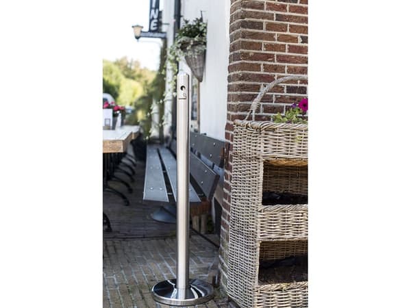 Securit® Fod til Smoker Pole rustfrit stål ruostumaton stål
