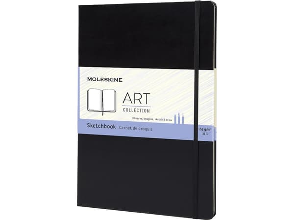 Kunstskisseblokk Medium Svart