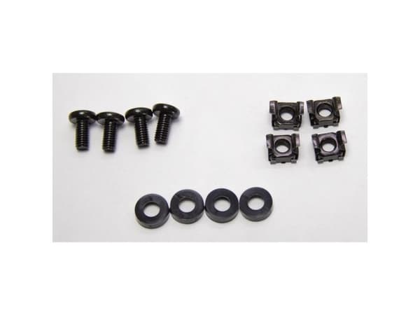 Inter-Tech PINHOLE APERTURE - Blindplate - RAL 9005 - 1U - 19"