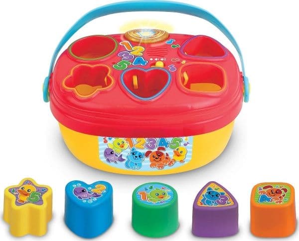 Smily Play glad form-sorterer med lyd og melodier 6m+