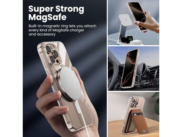 TP Flex MagSafe-skal för iPhone 16 Pro - klar