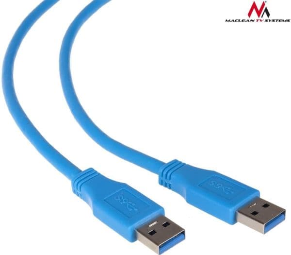 Maclean MCTV-582, 1,8 m, USB A, USB A, USB 3.2 Gen 1 (3.1 Gen 1), 5 Gbit/s