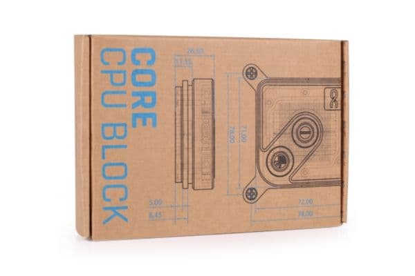 Alphacool Core 1 suorittimen jäähdytin - hopea