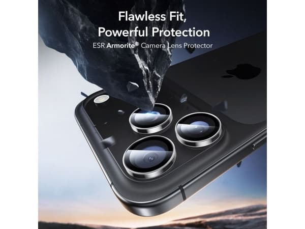 ESR Armorite Camera Protector for iPhone 14 Pro / Pro Max / 15 Pro / Pro Max / 16 Pro / Pro Max / 17 Pro / Pro Max - Clear