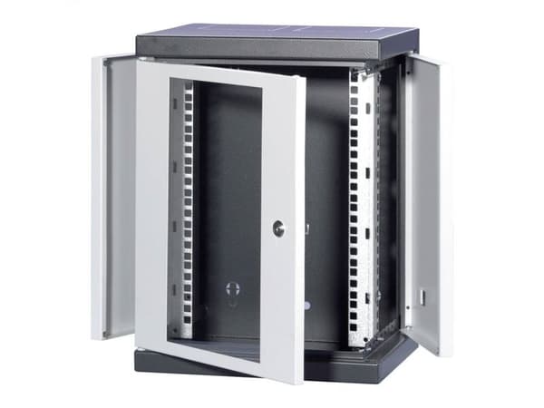 nVent SCHROFF 10238152 10-serverskap 8 U antrasittgrå