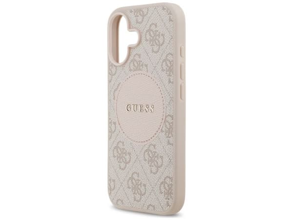 Guess 4G Circle Classic Logo MagSafe-etui til iPhone 17 - Pink