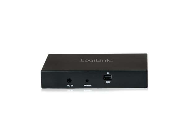 LogiLink CV0094, Mini DisplayPort, 2x HDMI, Sort, RoHS, CE, 5 V