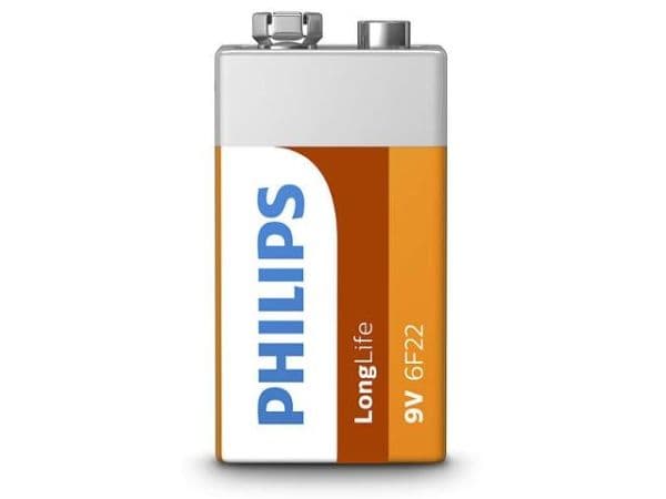 Philips Longlife 9V-batteri 1 st