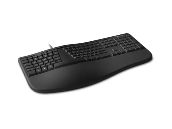 Microsoft Ergonomic Keyboard - Tangentbord - USB - fransk - svart
