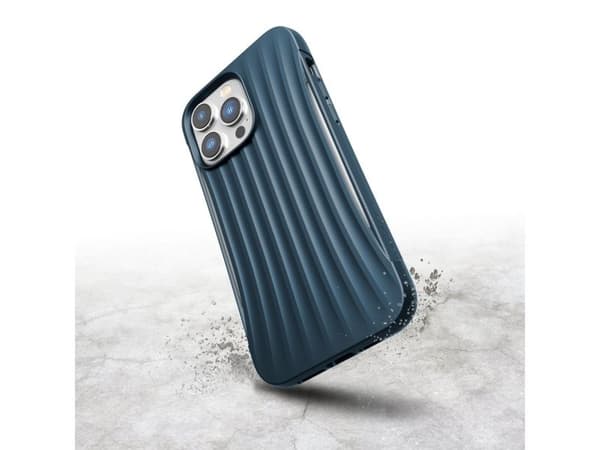Raptic X-Doria Clutch Case iPhone 14 Pro Max bakstycke - blå