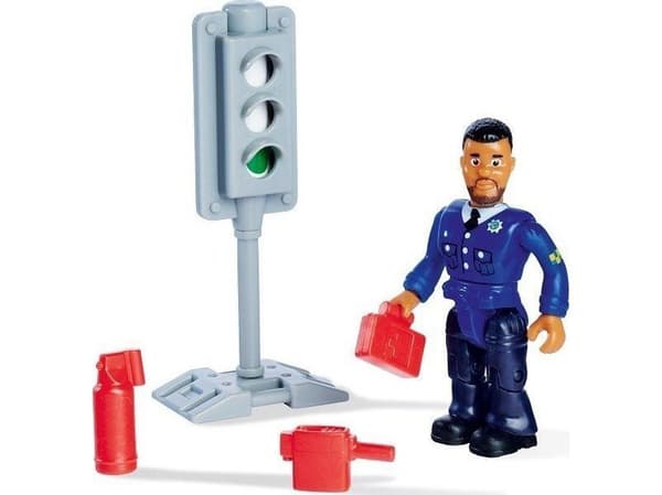 Simba Stryker Sam Jeep politimann figur Malcolm!