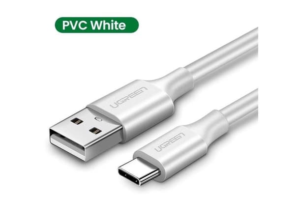 Ugreen 60121, 1 m, USB A, USB C, USB 2.0, 480 Mbit/s, Hvit