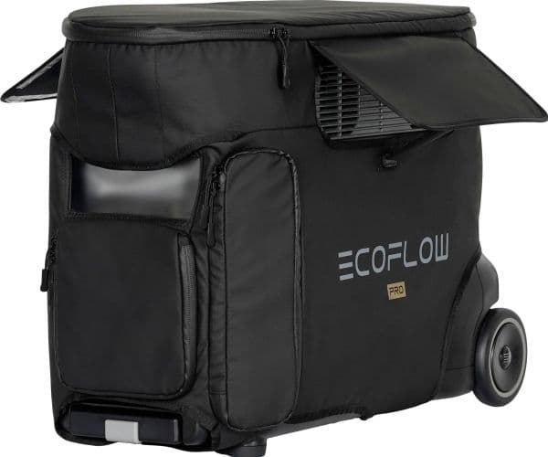EcoFlow DELTA Pro - Rulleboks for bærbar strømstasjon - svart - for Delta Pro