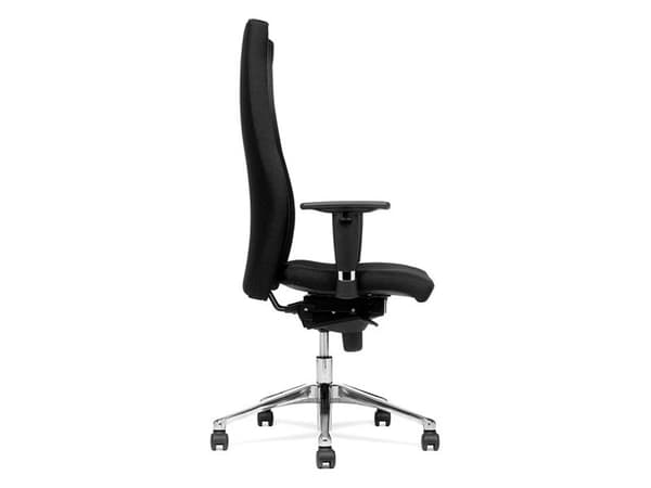 Kontorsstol Nero HighBack, svart textil