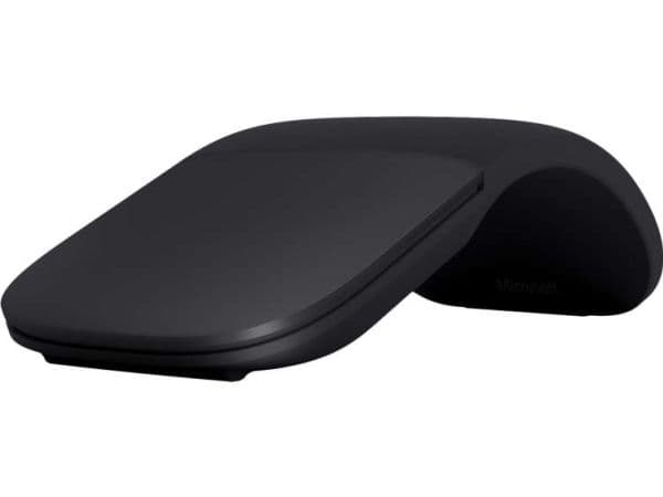 Microsoft Surface Arc Mouse - Mus - optinen - 2 knapper - trådløs - Bluetooth 4.1 - sort - kommerciel
