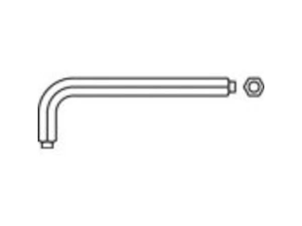TOOLCRAFT vinkelskrutrekker 4 mm