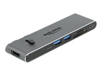 Delock - Dokkingstasjon - USB-C 3.1 - HDMI
