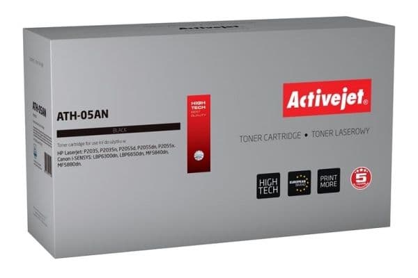 Activejet ATH-05AN, 2300 sidor, Svart, 1 styck