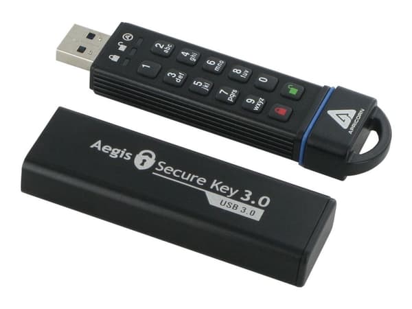 Flash S-USB 3.0 SecureKey 120GB (ASK3-120GB) USB-minne