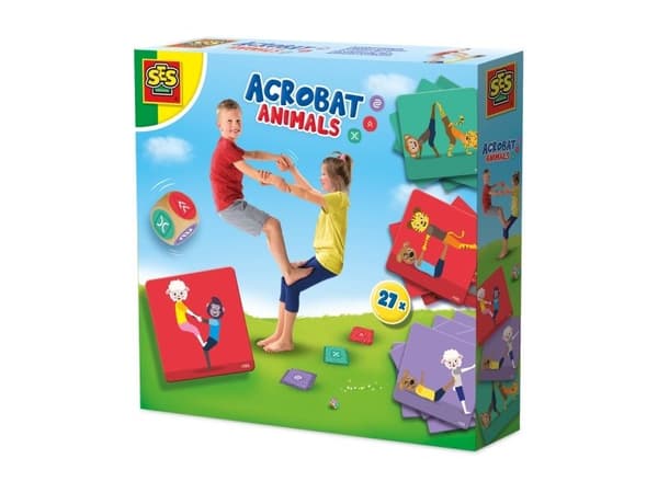 SES Creative SES Eläimet-akrobaatit-peli 02305 23058