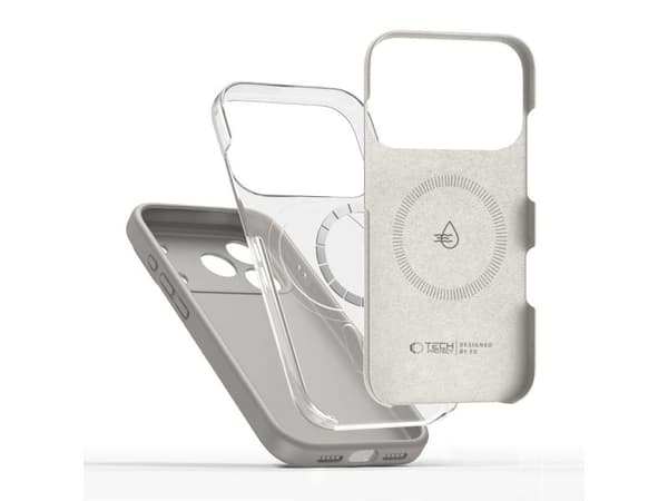 Tech-Protect Silicone MagSafe-skal för iPhone 17 Pro Max - grå