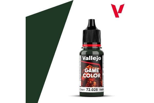 Vallejo 72.028, 17 ml, vihreä, matta, pullo, pullo