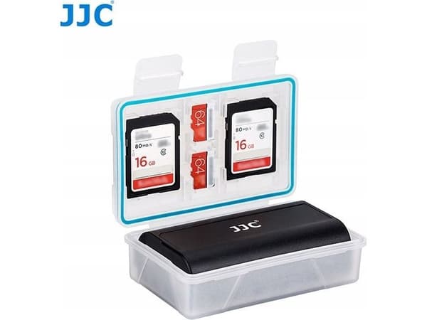 Etui JJC Pudelko batteri/akkumulator + SD/MicroSD-kort