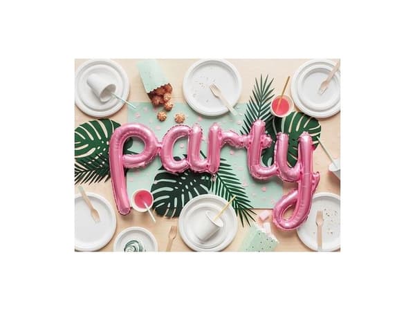 Folieballon PARTY pink