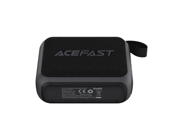 Acefast K4 Go Bluetooth 5.4 mini trådlös högtalare svart