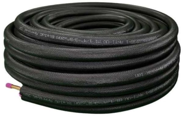 DUBBLA KOPPARRÖR 1/4"-5/8" 30 M MED FI - (30 meter)