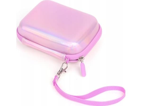 Etui/cover LoveInstant til Instax Mini Evo / Mini Liplay / Mini Link - rosa - glitrende
