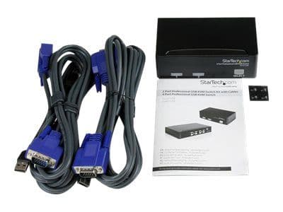 StarTech.com SV231USBGB, 1920 x 1440 pikseliä, 10 W, Musta
