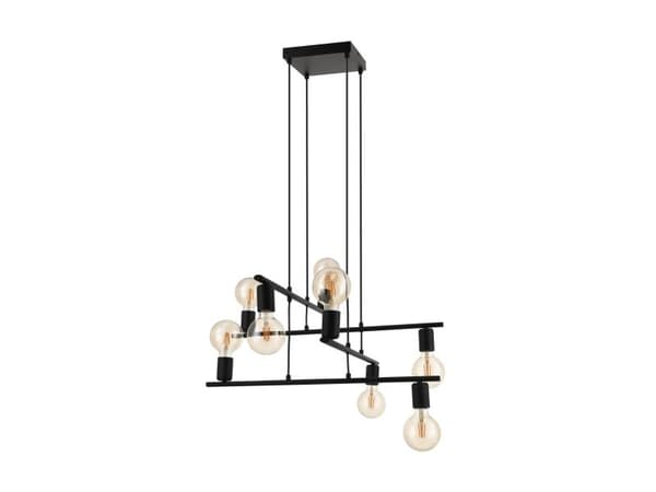 EGLO MEZZANA pendellampe E27 8L sort