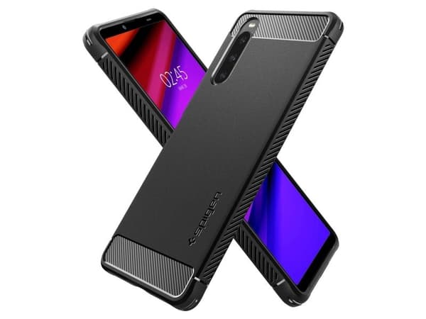 Spigen Rugged Armor, Etui, Sony, Sony Xperia 10 V, 15,5 cm (6.1"), Sort