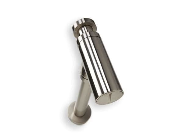 BLUE LABEL 1 1/4" design vattenlås borstad nickel