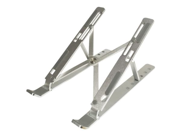 Inter-Tech NBS-200 - Ställ för bärbar dator - 11" - 15.6" - silver