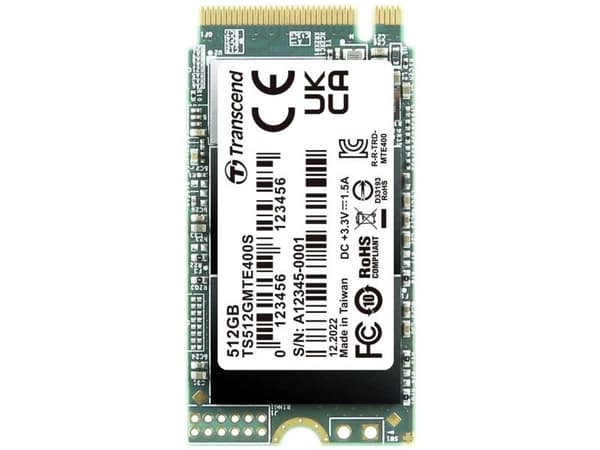 Transcend PCIe SSD 400S, 512 GB, M.2