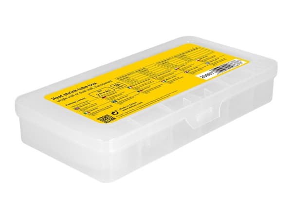 Delock - Rörledningssats till kylfläns - assortment box - transparent
