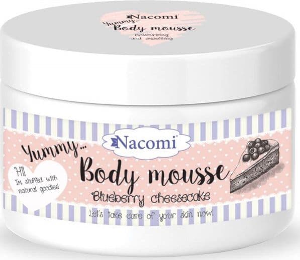 NACOMI Body Mousse Cheesecake med blåbär 180 ml