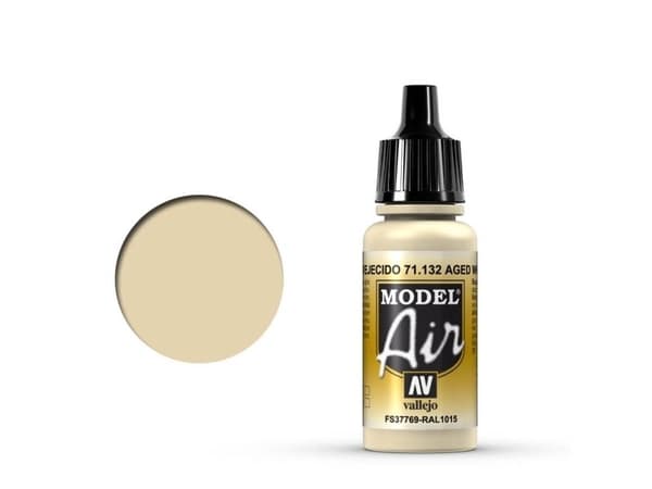 Vallejo 71.132, Vit, Akrylfärg, Vätska, 17 ml, 1 styck |