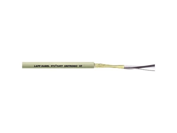 LAPP 33000-500 Datakaapeli UNITRONIC® ST 2 x 0,52 mm² Grå 500 m