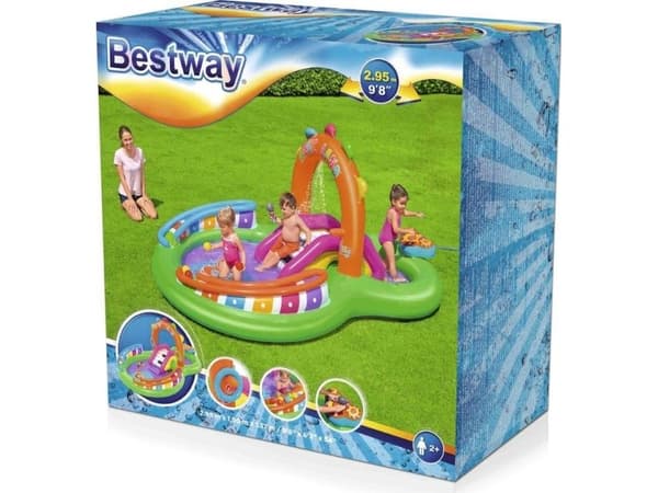 Bestway 53117, Uppblåsbart lekcenter, Multifärg