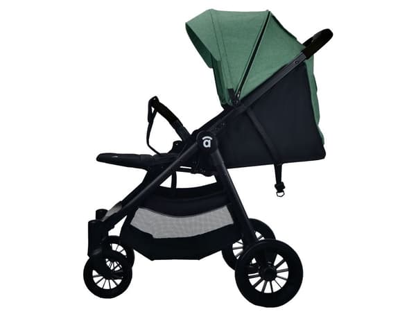 Asalvo Klapvogn Sæt Travel System Ecuador, Oliven
